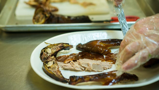 Preparation of Peking duck. The Chinese American Community Center in North Star will be hosting its 25th Delaware Chinese Festival with a three-day celebration starting June 22.