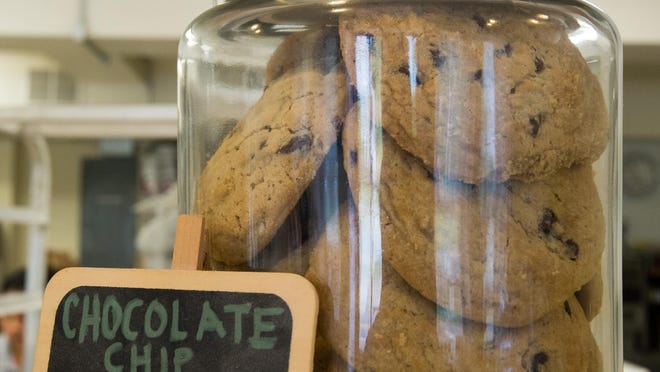 Chocolate chips cookies at Old World Breads in Lewes.