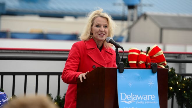 Lt. Gov. Bethany Hall-Long talks about her excitement of the new "Visit Delaware Ice Rink" at the Winter Wonderfest Center located at the Cape May-Lewes Ferry Terminal and also in the Cape Henlopen State Park. That will run Nov. 17 to December 31, 2017.