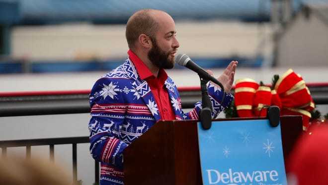 Peter Briccotto, the events executive producer, talks about bringing a little piece of Rockefeller Center at the new larger "Visit Delaware Ice Rink" at the Winter Wonderfest Center located at the Cape May-Lewes Ferry Terminal and also in the Cape Henlopen State Park. That will run Nov. 17 to December 31, 2017.