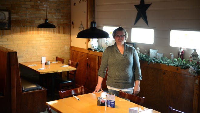 Nancy Cole, owner of Valor House, stands in the restaurant in Pittsville on Wednesday, Dec. 20.