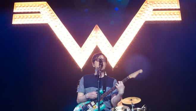 Rivers Cuomo plays the Firefly Stage with Weezer Friday.