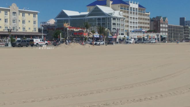 Police are investigating the circumstances surrounding a body discovered on the Ocean City beach near Second Street Monday morning.