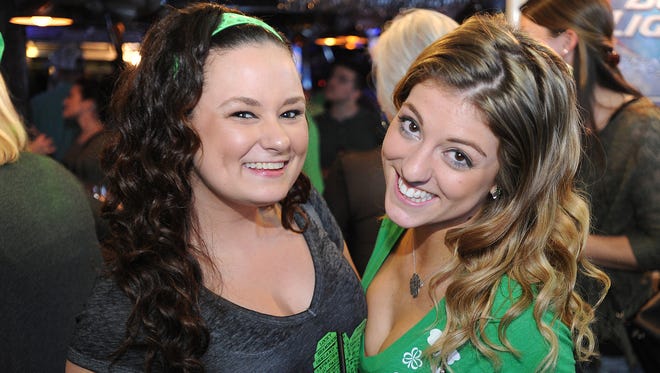 Revelers celebrate St. Patrick's Day at the opening of The Starboard in Dewey Beach last year.
