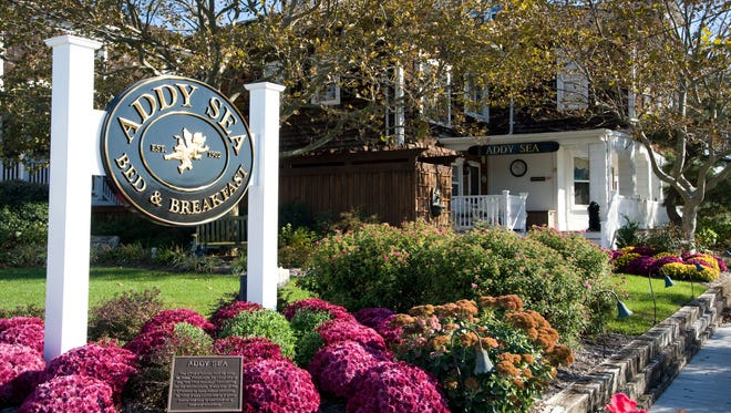 The historic Addy Sea Bed and Breakfast in Bethany Beach, DE.