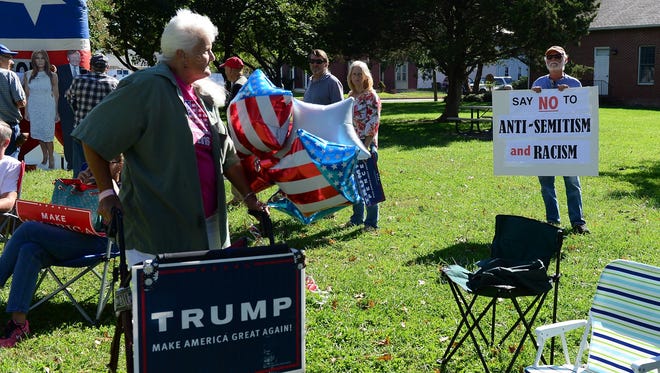 Many members of the community came out on Saturday, Sept. 9, 2017 to participate in the Sussex County GOP Support our President rally held in Georgetown, Del. on Saturday, Sept. 9, 2017.