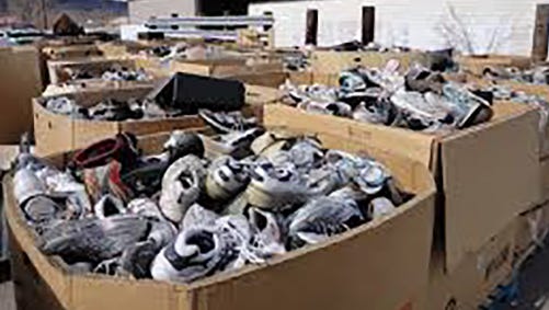 Adas Kodesch Shel Emeth Synagogue is conducting a shoe drive seeking new and gently used men's, women's and children's shoes.