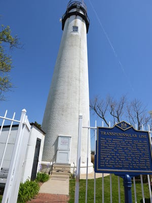 The Fenwick Island Lighthouse, built in 1858, is on the National Register of Historic Places.