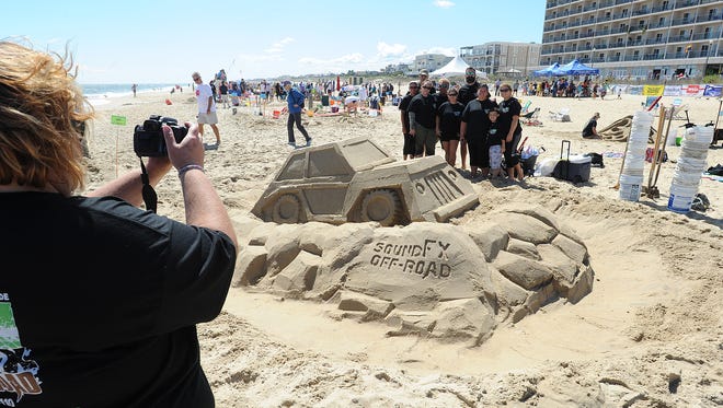 Great weather had many beach artists attend the Rehoboth Beach-Dewey Beach Chamber of Commerce's Annual Sandcastle Contest held on the beach at Brooklyn Avenue in Rehoboth Beach on Saturday September 9th.
Special to the Daily Times / CHUCK SNYDER
