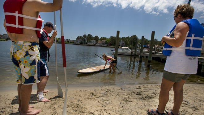 DelMarVa Board Sport Adventures, Rehoboth Beach, offers paddle board rentals, lessons, excursions and sales of new and used paddle boards.