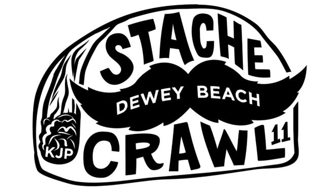 The Stache Crawl in Dewey Beach honors Kellen Poultney and raises money to help those in need.