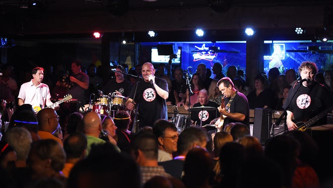 Local band Love Seed Mama Jump celebrated their 25th anniversary with a show Saturday, July 30, at the Rusty Rudder in Dewey Beach to a standing-room-only crowd.