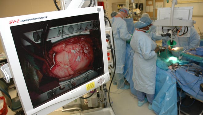 A view of PRMC's operating room.
