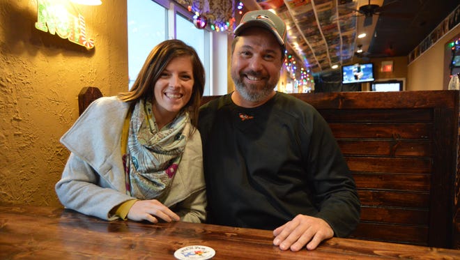 Nadine Horsey and Steve Hoffman, of the Pit & Pub in Ocean City.