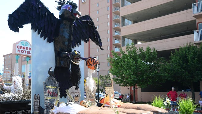 The Raven's Roost parade held in Ocean City on Saturday, June 3, 2017.