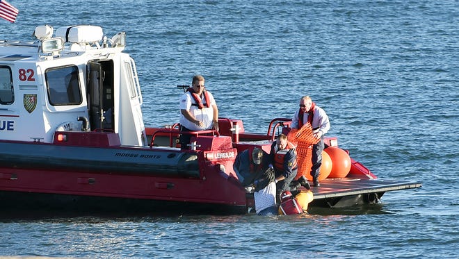 A woman was rescued from the Atlantic Ocean off of Jersey Street in Dewey Beach early Wednesday morning by fire crews from Rehoboth Beach Volunteer Fire Co. and the Lewes Fire Boat assisted by the Coast Guard and DNREC. The victim was transported to Beebe Medical Center by Sussex County EMS and Lewes Fire Dept. ambulance.