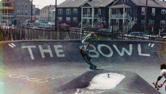Dubbed "The Bowl" back in the day, the design was different because the style of skating was different in the 1970s. It was more like surfing on pavement.