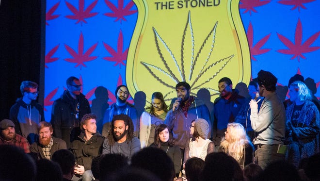 Philadelphia-based marijuana-themed game show "Weeding Out the Stoned" is coming to Wilmington this weekend.