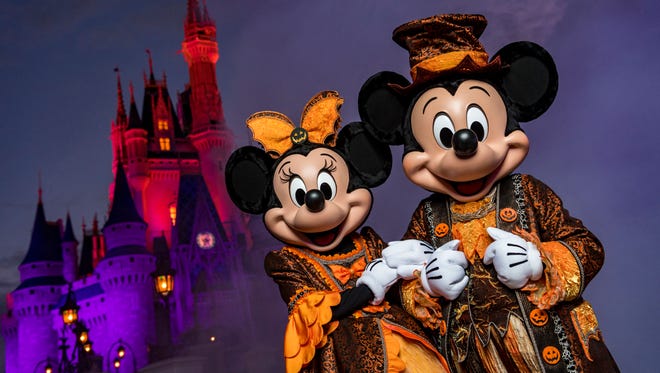 For Halloween, Disney World foregoes chainsaw-wielding zombies and PG-13 gore, and focuses on what it does best: parades, fireworks, shows and rides.