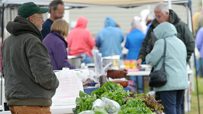 The Milton Farmers' Market opened for the season April 22.