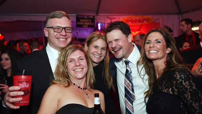 The Dewey Beach Winter Gala was held at the Rusty Rudder on Saturday. The sold out gala benefits police and lifeguards.