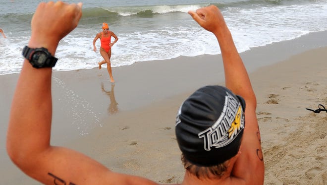 Rehoboth Beach Patrol hosts the 40th annual Lifeguard Olympics on the oceanfront at Baltimore Avenue on Thursday, July 27 with beach patrols from Rehoboth, Dewey, Delaware State Parks, North Bethany, Bethany, South Bethany, Middlesex, Fenwick Island, and Ocean City, Maryland.