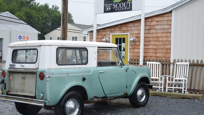 1968 International Scout at Goods by the Trail antique store in Lewes, DE.