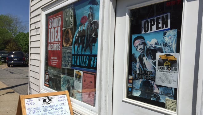 Sound Idea Records in Onancock, Virginia, owned by John Monsees, sells old and new vinyl records.