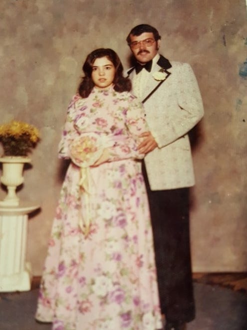 Rosemary (Daugherty) and Ralph Aument in 1973 at William Penn High School's junior prom.