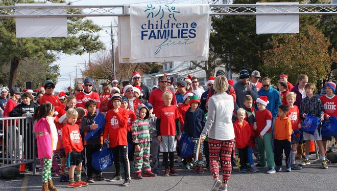 The second annual Santa Cause 5k in Dewey Beach will raise money for Children and Families First.