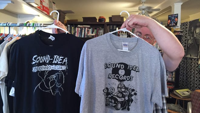 Sound Idea Records in Onancock, Virginia, owned by John Monsees, sells old and new vinyl records and other items.