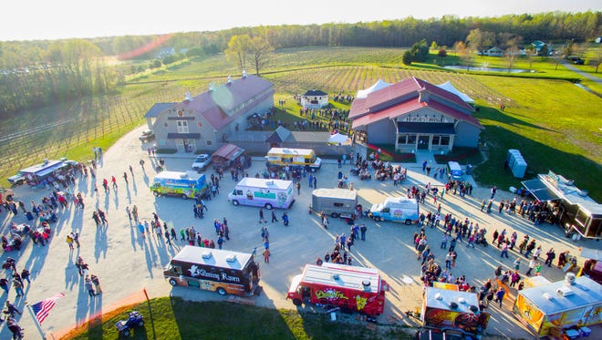 Harvest Ridge Winery in Marydel will host its annual food truck competition on Friday and Saturday with 25 different food trucks on site.