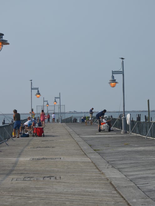 The Cape Henlopen Fishing Pier, closed since October for structural repairs, reopened Friday afternoon.
