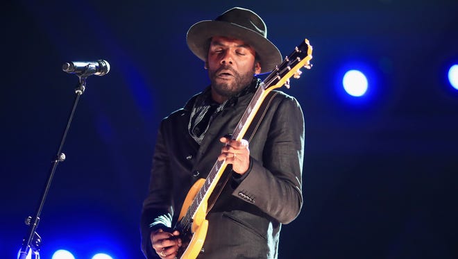Gary Clark Jr., who will visit Freeman Stage at Bayside on July 17,   performs during the Grammy Awards last month.