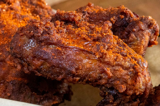 The Awaze Spicy Berbere seasoned fried chicken at Doro Bet in Philadelphia on Wednesday, Dec. 20, 2023.