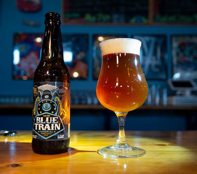 Blue Train by Blue Earl Brewing in Smyrna: What started as a draft and growler-only release got its own bottle early last year.