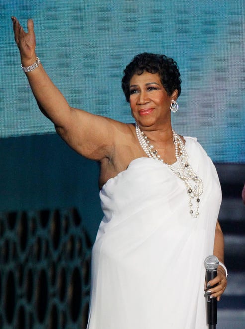 In this May 17, 2011 file photo, singer Aretha Franklin appears at a taping of "Surprise Oprah! A Farewell Spectacular," in Chicago. Franklin released a statement Monday, Jan. 2, 2012, saying she's ready to tie the knot with longtime friend William “Willie” Wilkerson.