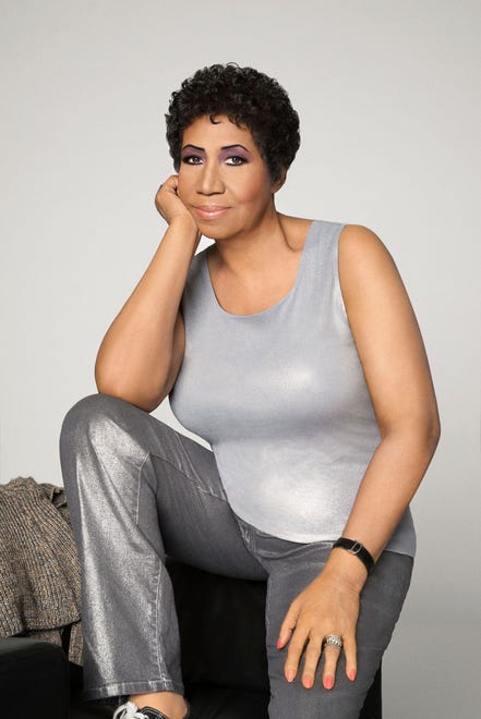 Aretha Franklin. Photographed in Detroit, MI April 7th, 2014.