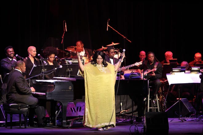 Aretha Franklin performing at BergenPAC’s 2010 Spring Gala in Englewood. 05/22/2010