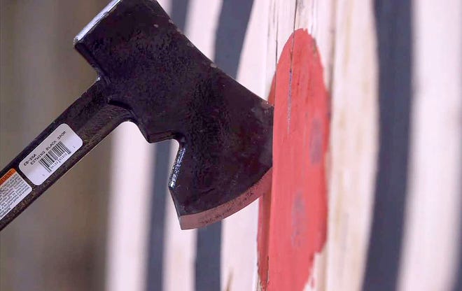 Plans are in the works to bring a second ax-throwing venue to Middletown. Both owners joke that the town will soon be known as the hatchet-throwing capital of Delaware.