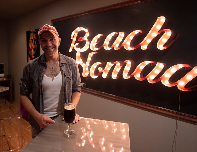 Milan Mladjan is the co-owner of Beach Nomad Brews which is the first downtown brewery to join Dogfish in Rehoboth Beach.