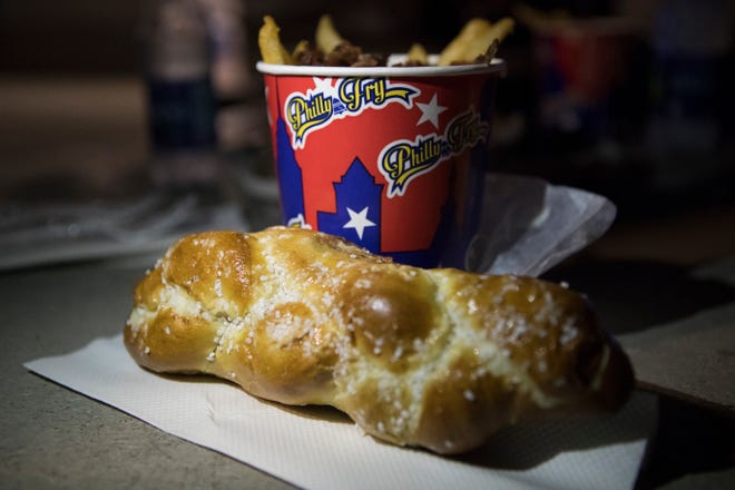 The Federal Pretzel sold at Lincoln Financial Field.