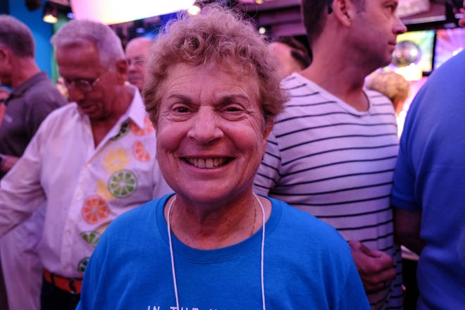 Monica Fleischmann has volunteered for CAMP Rehoboth for several years. "There's no social agency that does this," she said, referring to the nonprofit's active role in the community, and not just for LGBTQ folks. CAMP Rehoboth offers a multitude of services, from hosting AIDS walks to giving out free flu shots and a space for Alcoholics Anonymous group to meet.