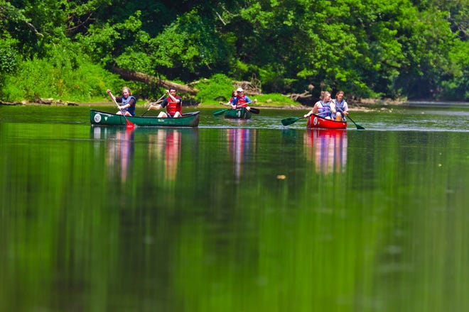 Canoe down the Brandywine River