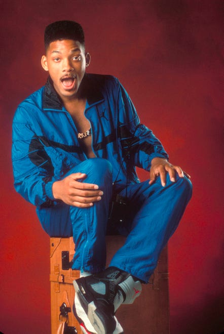 Will Smith, star of the 1990s TV series "The Fresh Prince of Bel Air."