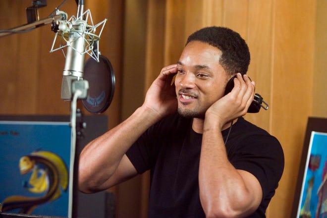 Will Smith, voicing his role as Oscar in the 2004 animated film " Shark Tale.