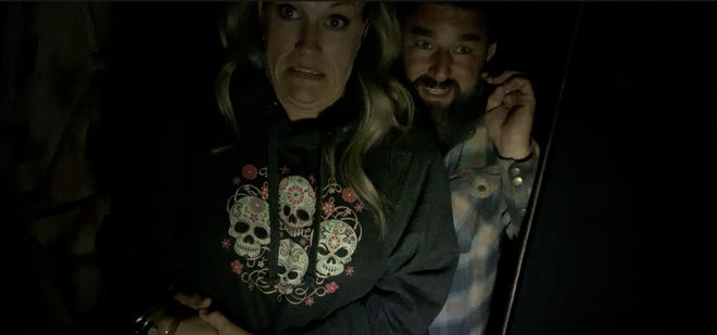 Scare-seekers get what they came for at Frightland on a Friday night