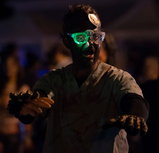 Zombie walk at the Milton Zombie Fest 2018 in downtown Milton.