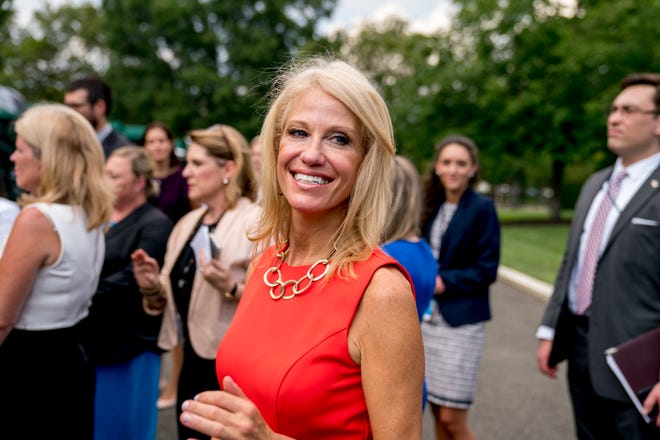 Kellyanne Conway, presidential counselor and New Jersey native, said in an interview with CNN last summer that she ' s a lifelong Eagles fan, and remembers cheering them on back in the day at Veterans Stadium.