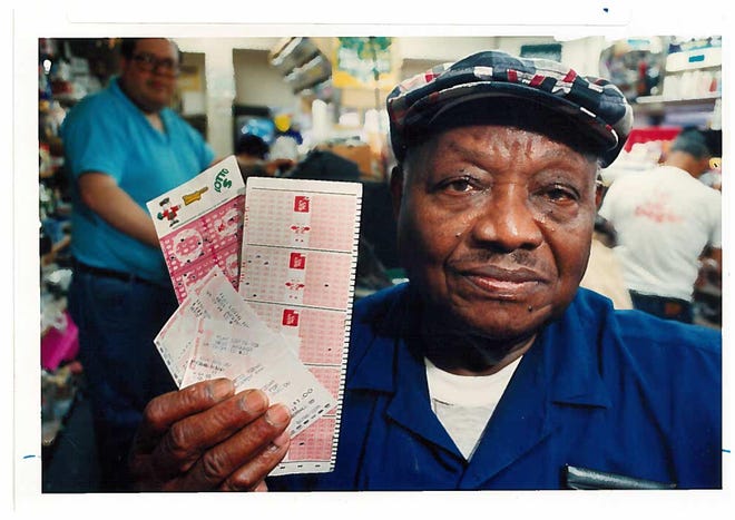 Nathaniel Thompkins, 77, says he plays the lottery twice a week, most always at Lincoln Smoke Shop in Wilmington, in 1994.
